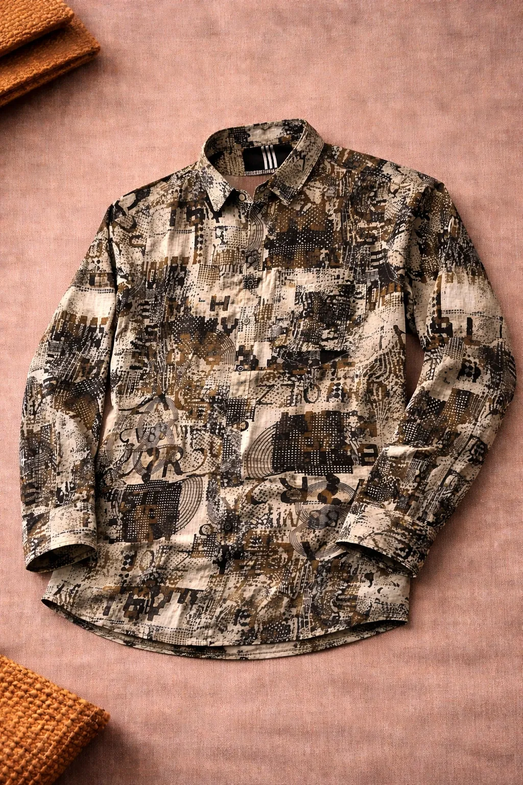 Stone Gray Graphic Shirt