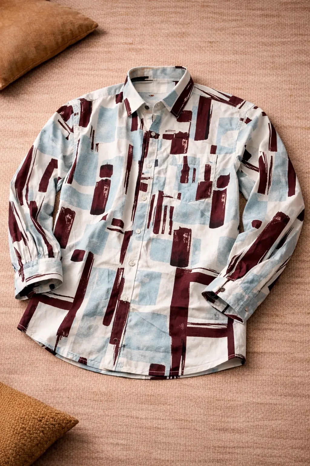 Canyon Brush Print Shirt