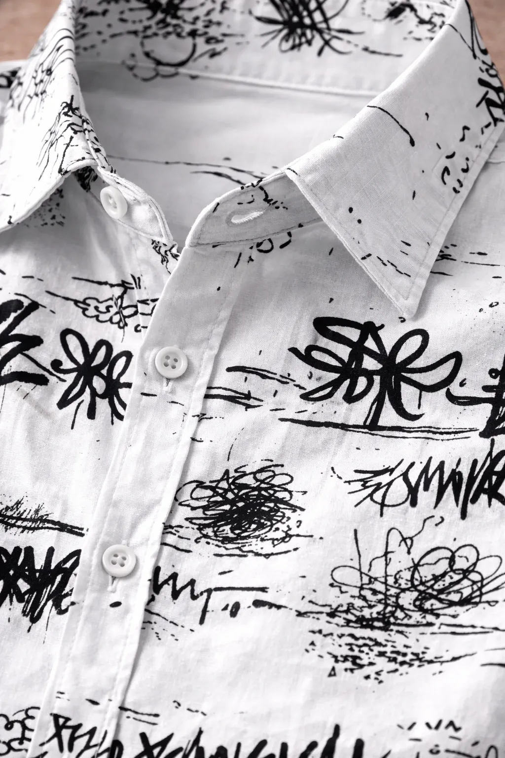 Scribble Print Shirt