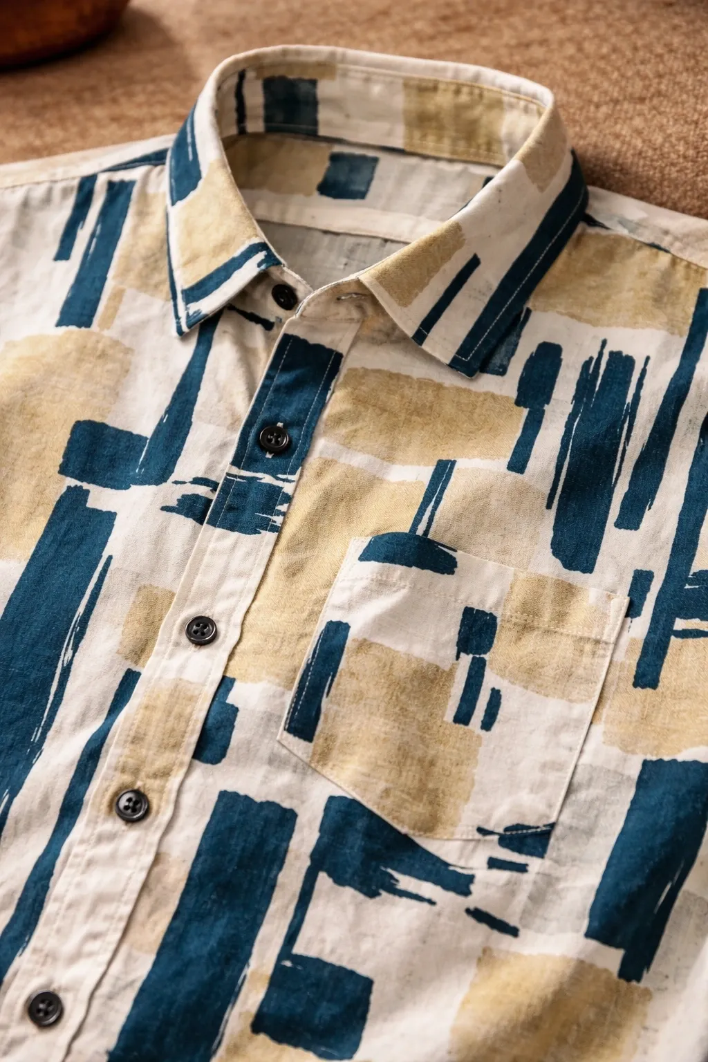 Canyon Brush Print Shirt