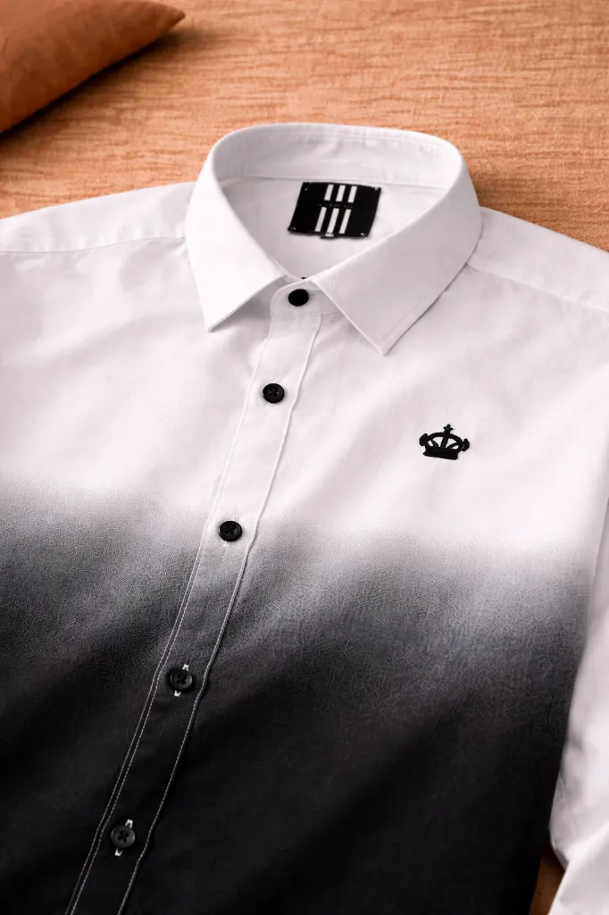 [MS-SH-1048-M] Mode Square Urban Split Shirt (M)