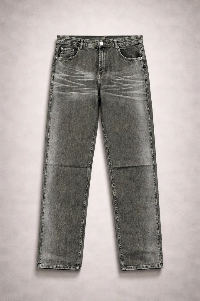 [MS-CJ-DW-23] Mode Square Men’s Street Style Baggy Denim Jeans (28)